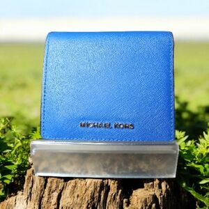 Michael Kors Blue Wallet